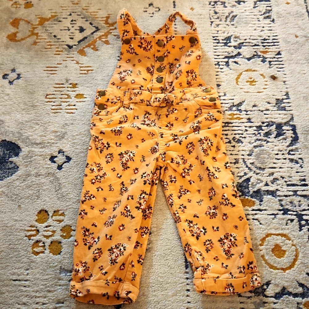 Corduroy overalls
